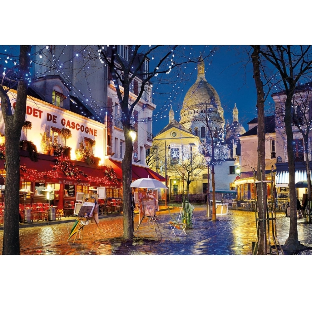 Clementoni 1000p Like New Puzzle Travel Puzzle